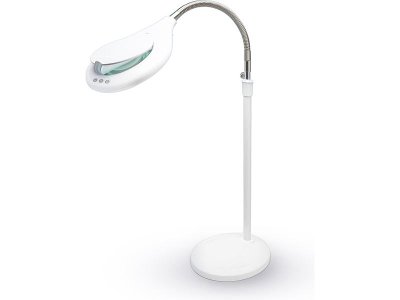 Fotografie produktu: Shesto Lightcraft podlahová LED lampa s lupou a podstavcem