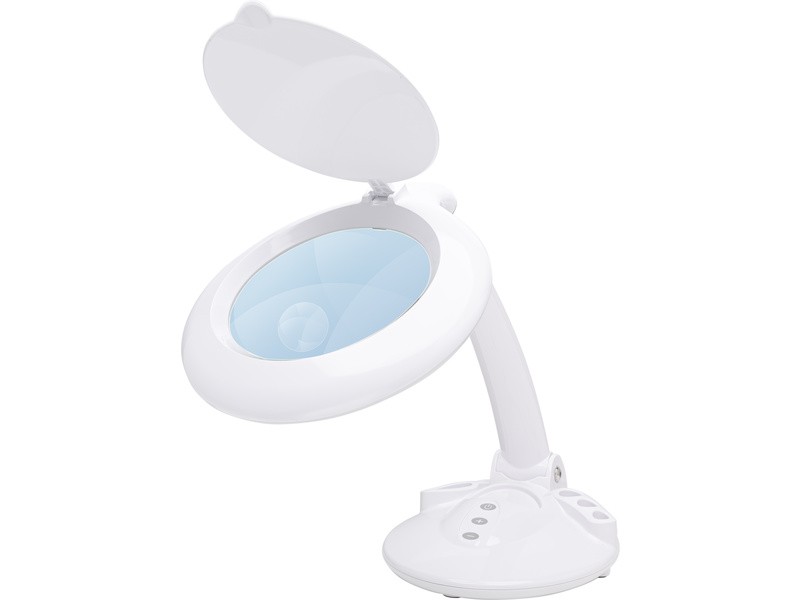 Fotografie produktu: Shesto Lightcraft stolní lampa LED s organizérem a lupou 125mm