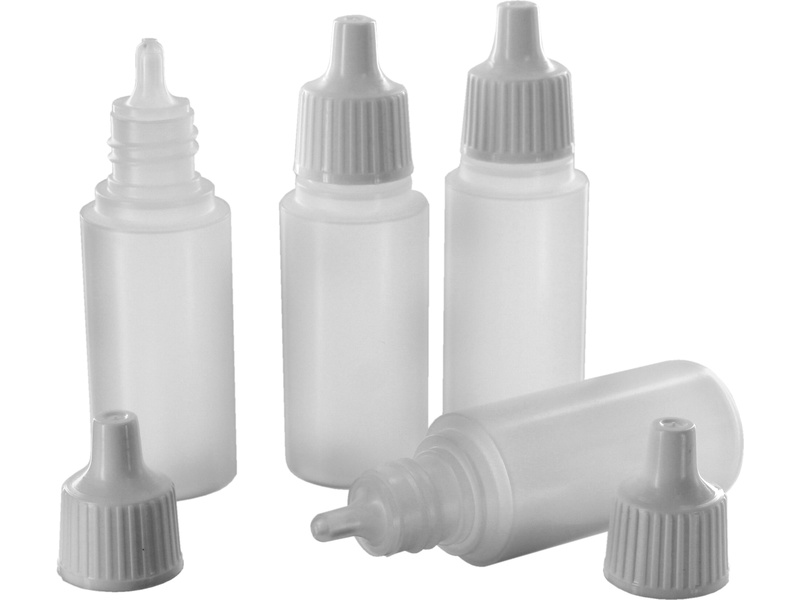 Fotografie produktu: Shesto Modelcraft plastová nádobka 17ml s uzávěrem (4ks)