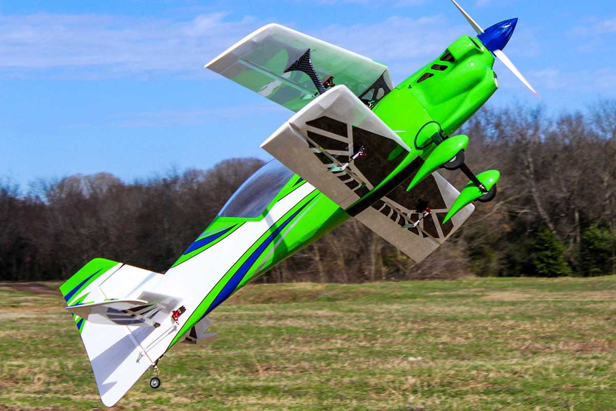 Fotografie produktu: ExtremeFlight 53" Peregrine - Zelená/Bílá/ 1,35m
