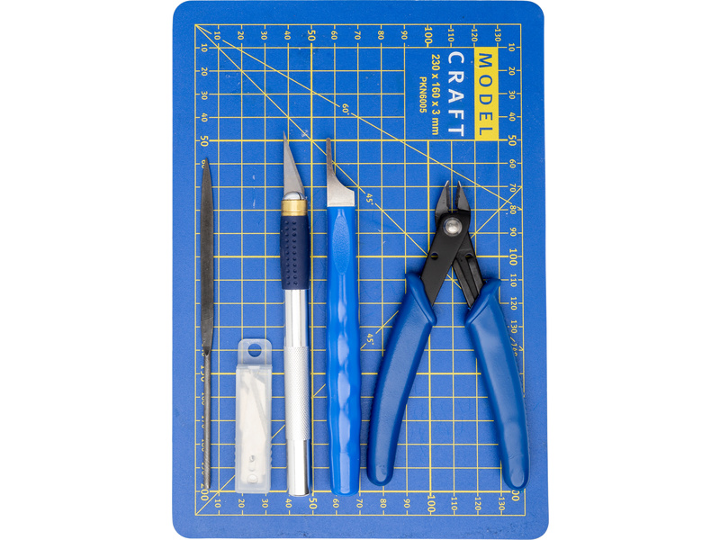 Fotografie produktu: Shesto Modelcraft nářadí pro plastikové modely (sada 10ks)