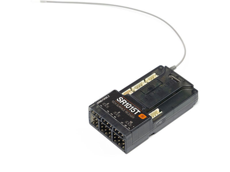 Fotografie produktu: Spektrum přijímač SR1015T 10CH DSMR+ s telemetrií