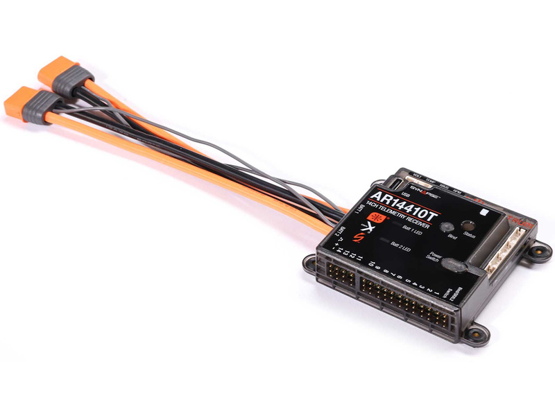 Fotografie produktu: Spektrum přijímač AR14410T 14CH PowerSafe s telemetrií
