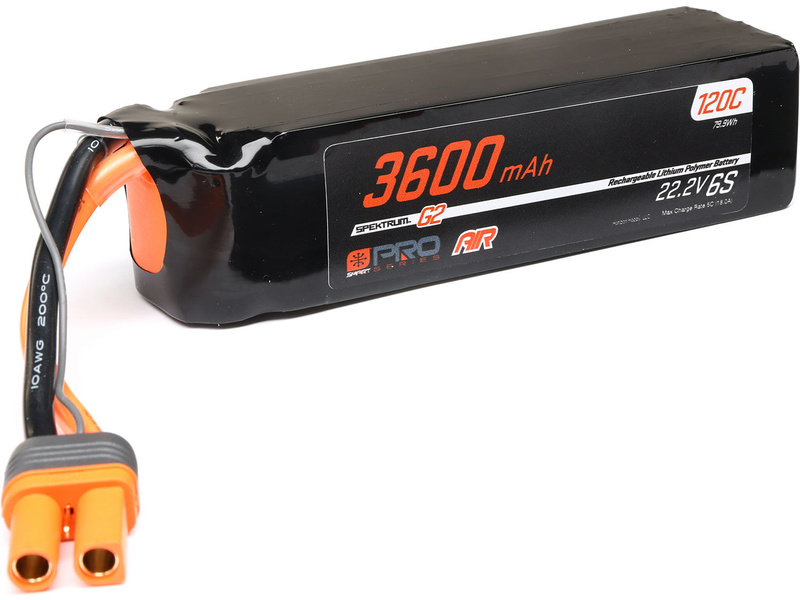 Fotografie produktu: Spektrum Smart G2 Pro Air LiPo 22.2V 3600mAh 120C IC5