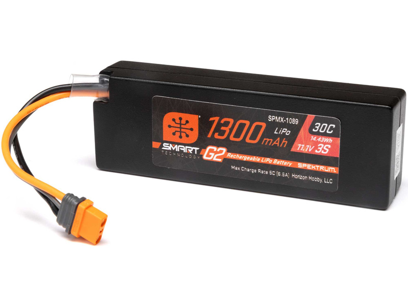 Fotografie produktu: Spektrum Smart G2 LiPo 11.1V 1300mAh 30C IC2