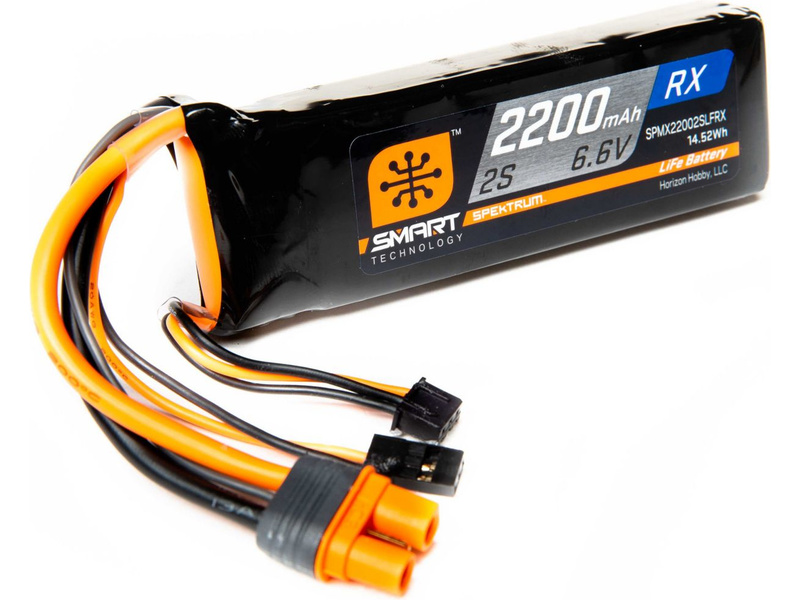 Fotografie produktu: Spektrum Smart LiFe 6.6V 2200mAh Rx IC3