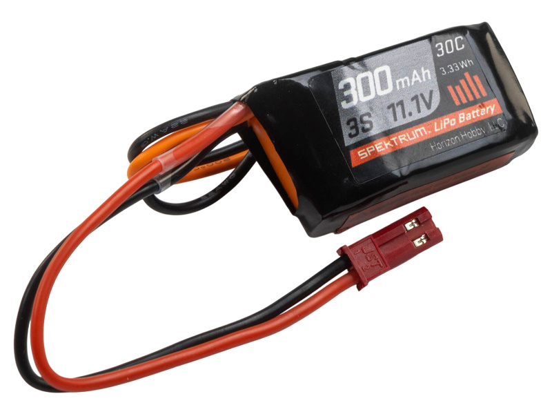 Fotografie produktu: Spektrum Lipo 11.1V 300mAh 30C JST