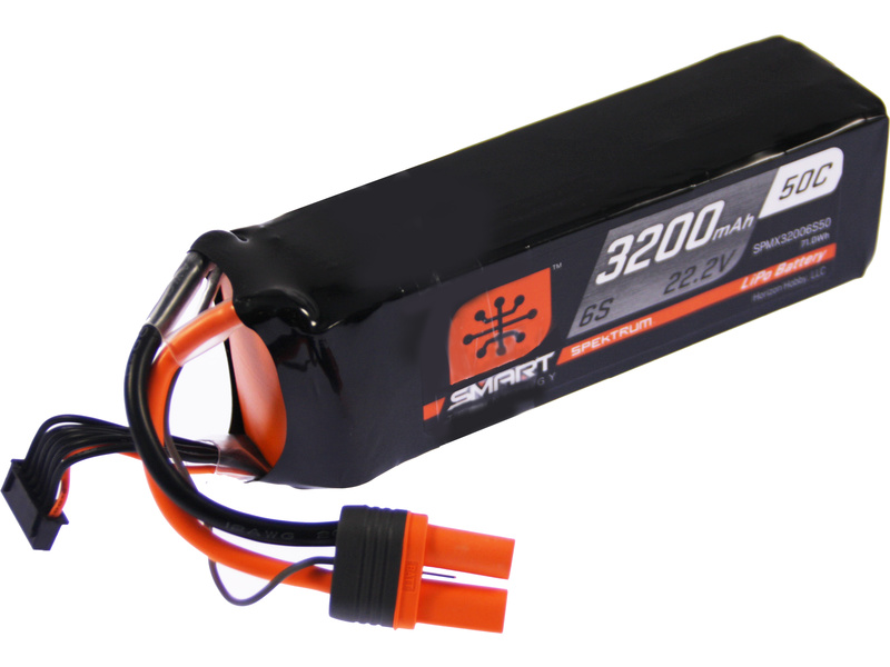 Fotografie produktu: Spektrum Smart LiPo 22.2V 3200mAh 50C IC5