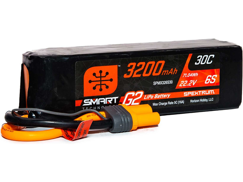 Fotografie produktu: Spektrum Smart G2 LiPo 22.2V 3200mAh 30C IC5