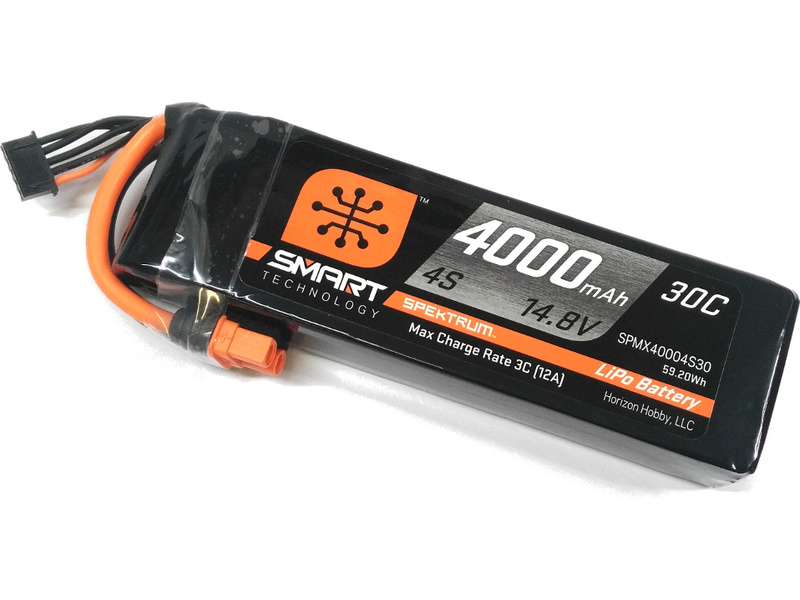 Fotografie produktu: Spektrum Smart LiPo 14.8V 4000mAh 30C IC3