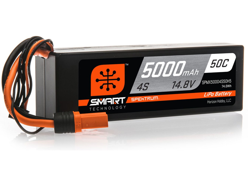 Fotografie produktu: Spektrum Smart LiPo 14.8V 5000mAh 50C HC IC5