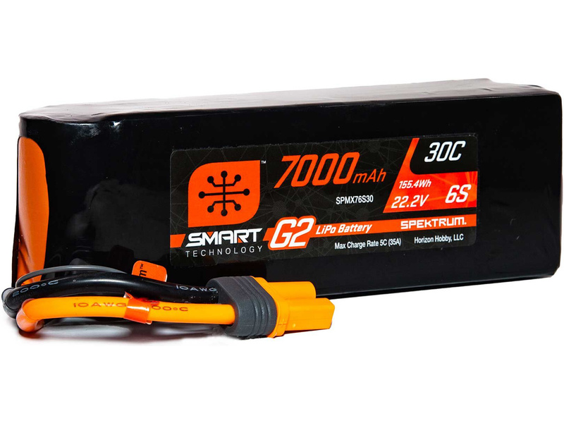 Fotografie produktu: Spektrum Smart G2 LiPo 22.2V 7000mAh 30C IC5