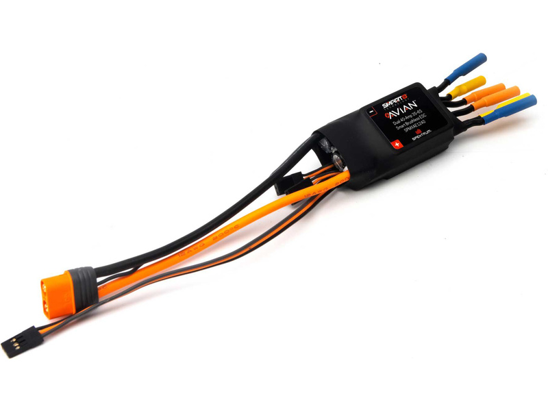 Fotografie produktu: Spektrum regulátor Smart Avian 40A Dual 3-6S