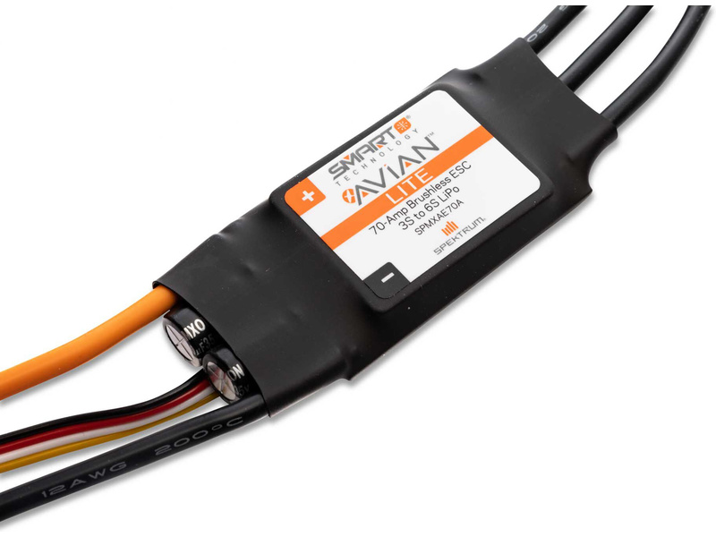 Fotografie produktu: Spektrum Smart regulátor střídavý Avian Lite 70A 3-6S IC3