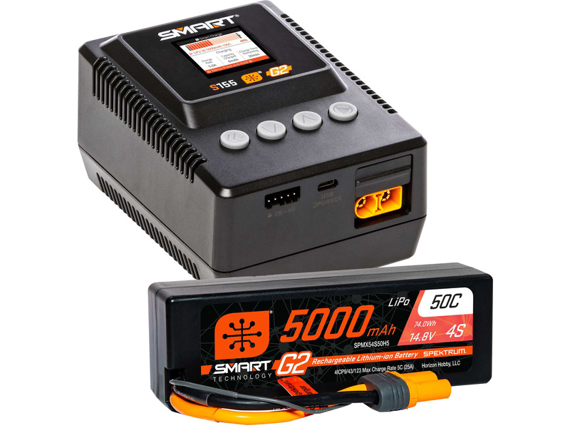 Fotografie produktu: Spektrum Smart Powerstage LiPo 14.8V 5000mAh, nab. S155