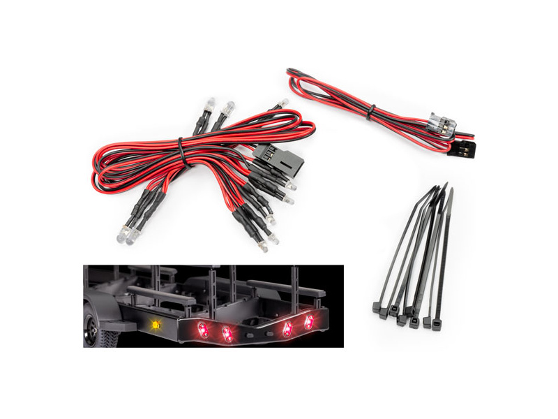 Fotografie produktu: Traxxas kabely LED osvětlení přívěsu (pro #10350, #10650)