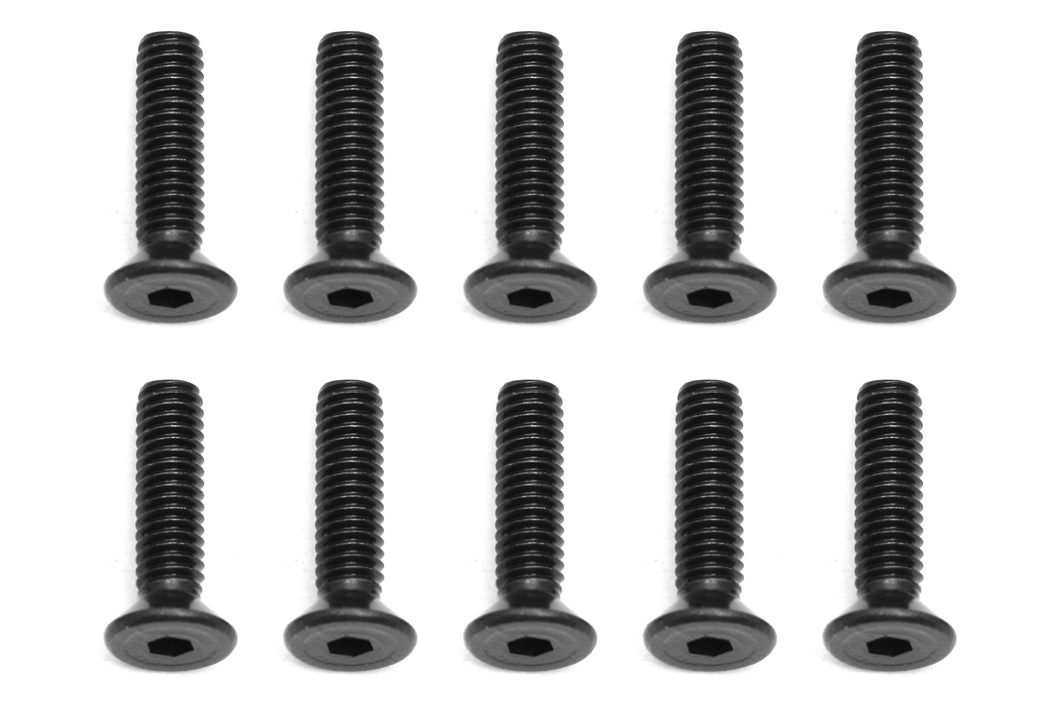Fotografie produktu: ASSOCIATED M2,5x10mm šroub s imbusouvou zápustnou hlavou, 10ks.