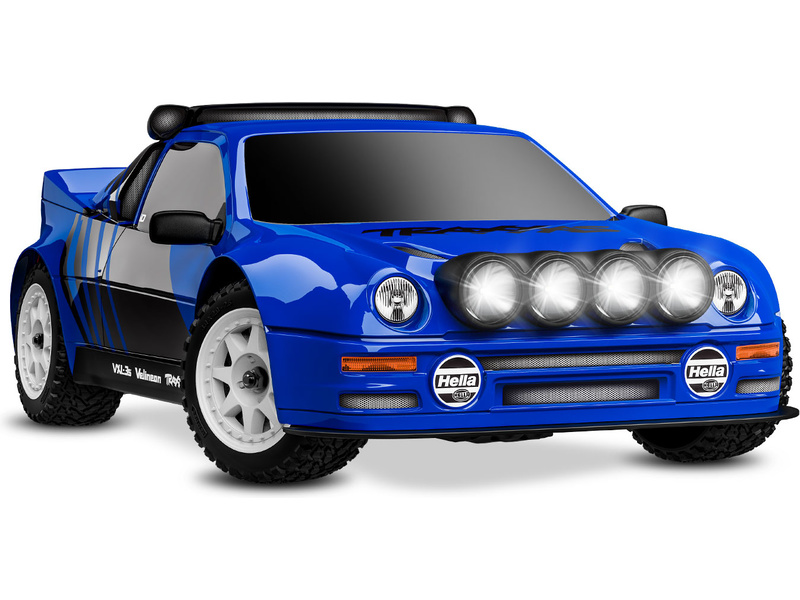 Fotografie produktu: Traxxas Mini Rally Ford RS200 1:12 4WD VXL RTR modrý
