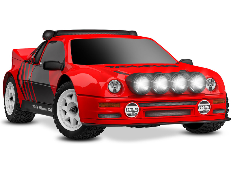 Fotografie produktu: Traxxas Mini Rally Ford RS200 1:12 4WD VXL RTR červený