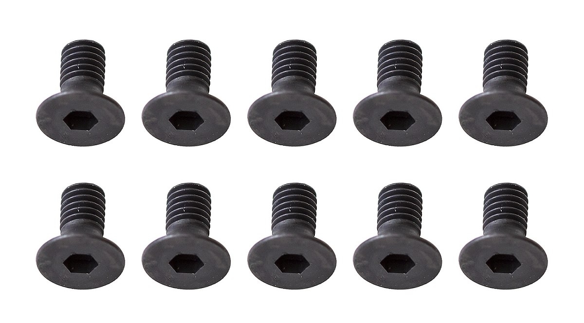 Fotografie produktu: ASSOCIATED M2,5x8mm šroub s imbusouvou zápustnou hlavou, s 2mm bez závitu, 10ks.