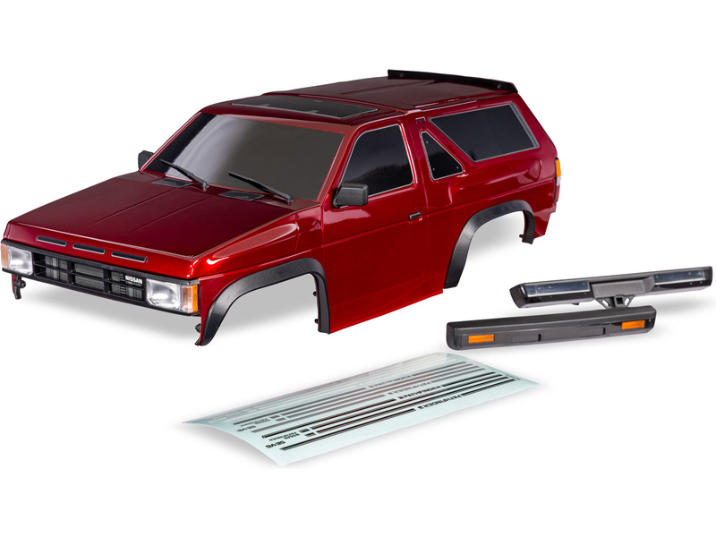 Fotografie produktu: Traxxas karosérie Nissan Pathfinder červená