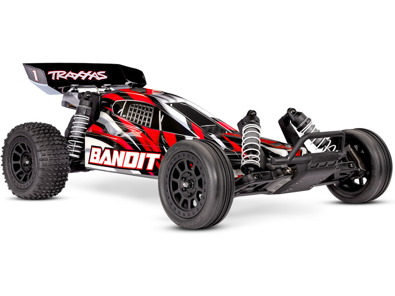 Fotografie produktu: Traxxas Bandit 1:10 HD RTR červený