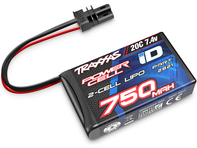 Fotografie produktu: Traxxas LiPo baterie 7.4V 750mAh 20C