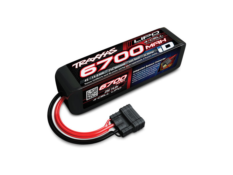 Fotografie produktu: Traxxas LiPo baterie 14.8V 6700mAh 25C iD
