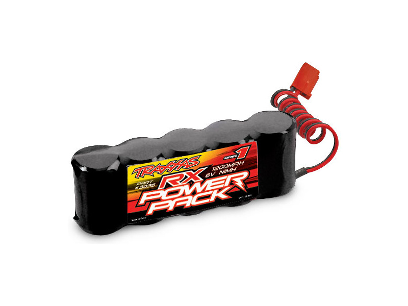 Fotografie produktu: Traxxas NiMH baterie RX 1200mAh 6.0V plochá