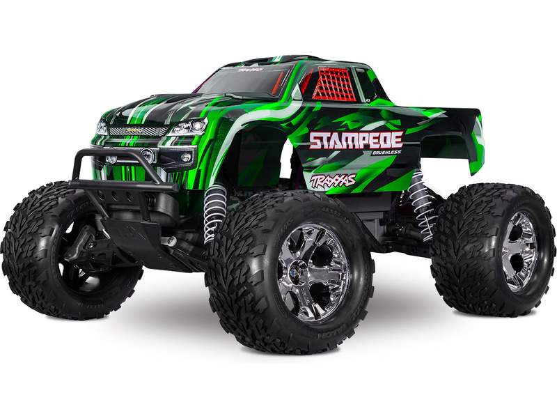 Fotografie produktu: Traxxas Stampede 1:10 BL-2s RTR zelený