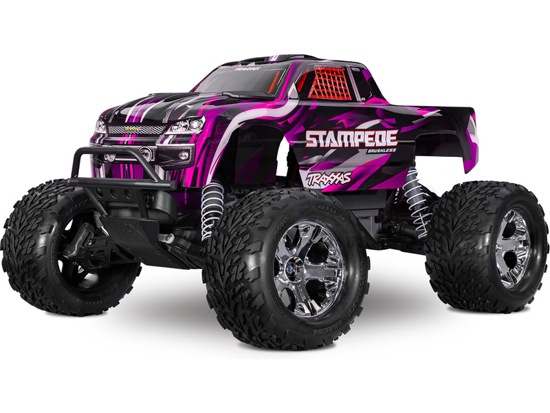 Fotografie produktu: Traxxas Stampede 1:10 BL-2s RTR růžový