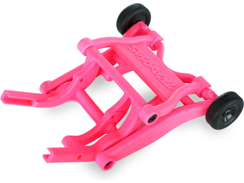 Fotografie produktu: Traxxas sada opěrných koleček (wheelie) růžová