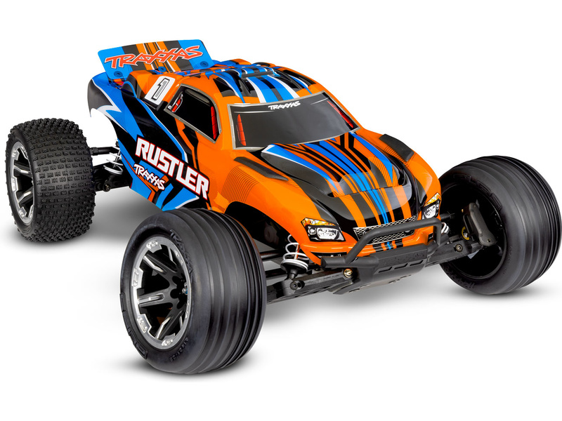 Fotografie produktu: Traxxas Rustler 1:10 HD RTR oranžový