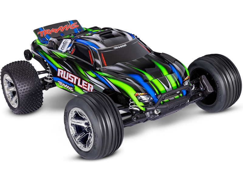 Fotografie produktu: Traxxas Rustler 1:10 BL-2s RTR zelený