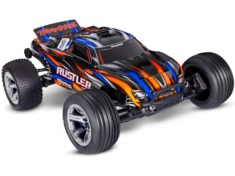 Fotografie produktu: Traxxas Rustler 1:10 BL-2s RTR oranžový