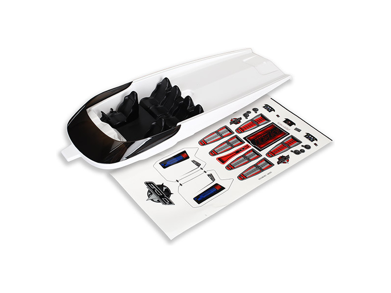 Fotografie produktu: Traxxas kryt trupu bílý: DCB M41