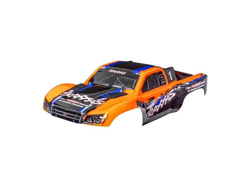 Fotografie produktu: Traxxas karosérie Slash 4X4 oranžová (bezsponková)