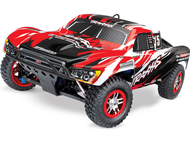 Fotografie produktu: Traxxas Nitro Slayer 1:8 RTR červený