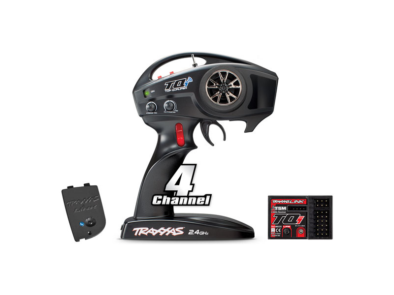 Fotografie produktu: Traxxas vysílač TQi 4 kan., BlueTooth modul, přijímač TSM