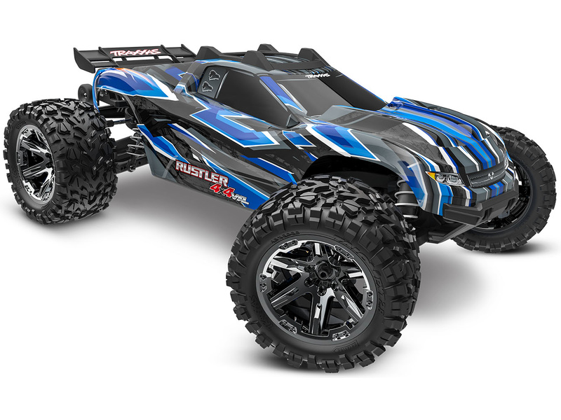 Fotografie produktu: Traxxas Rustler 1:10 VXL HD 4WD RTR modrý
