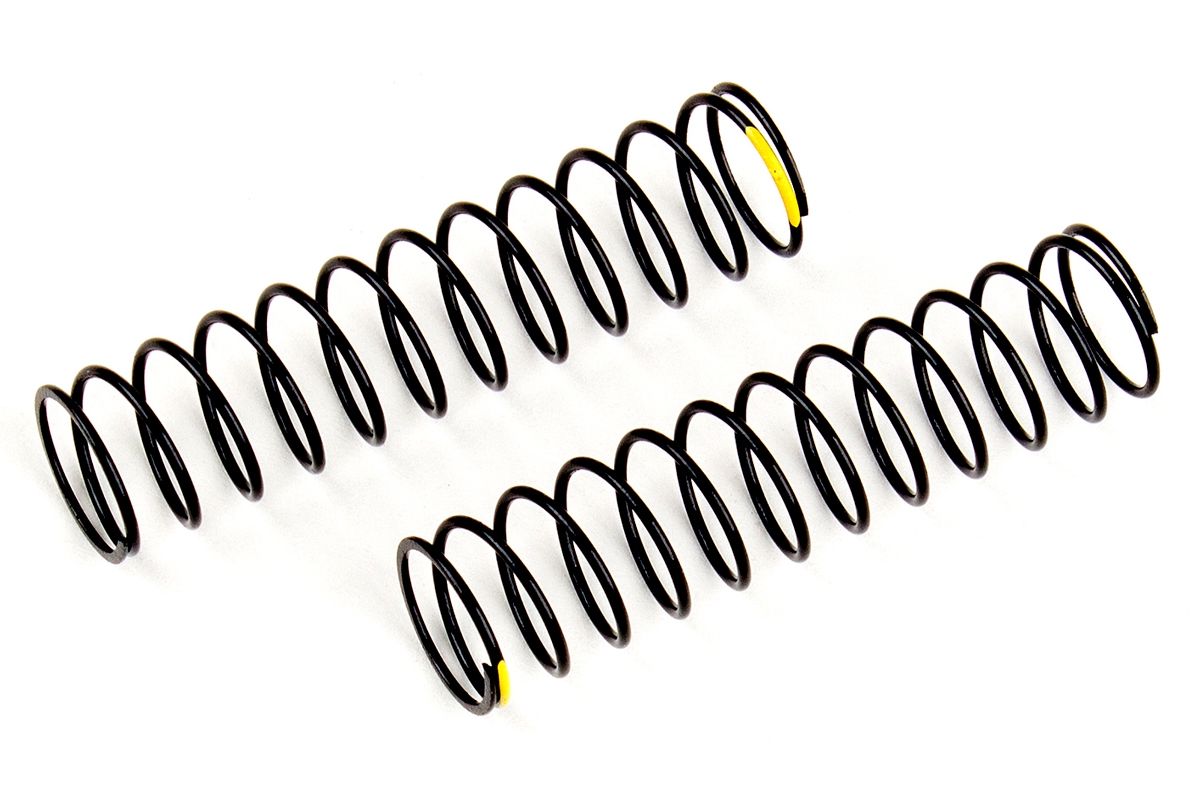 Fotografie produktu: ASSOCIATED/ELEMENT Enduro IFS pružiny olejových tlumičů, žluté, délka 63mm, 2.47 lb/in, 2 ks.