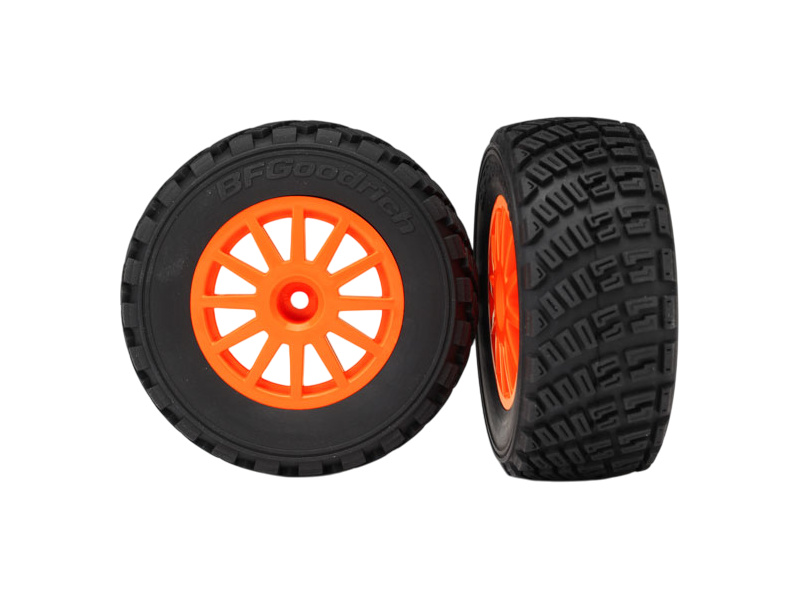 Fotografie produktu: Traxxas kolo 2.2/3.0", disk Rally oranžový, pneu Gravel (2)