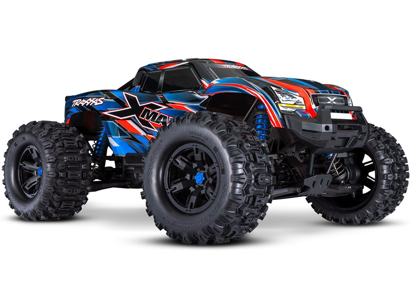 Fotografie produktu: Traxxas X-Maxx 8S Belted 1:5 4WD RTR modrý