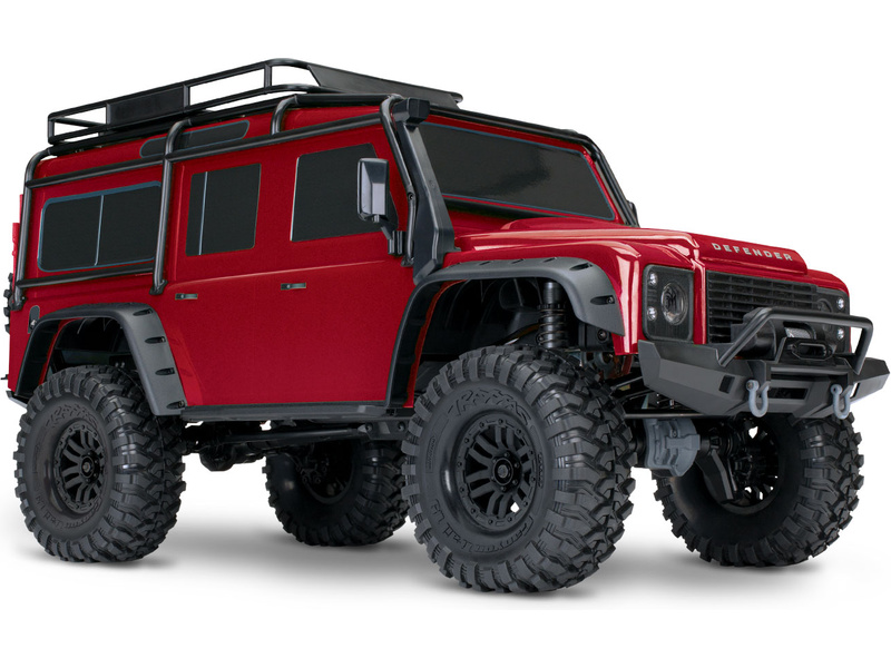 Fotografie produktu: Traxxas TRX-4 Land Rover Defender 1:10 RTR červený