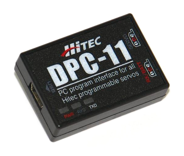 Fotografie produktu: DPC-11 Univerzální programátor serv Hitec s PC rozhraním (mini-USB)