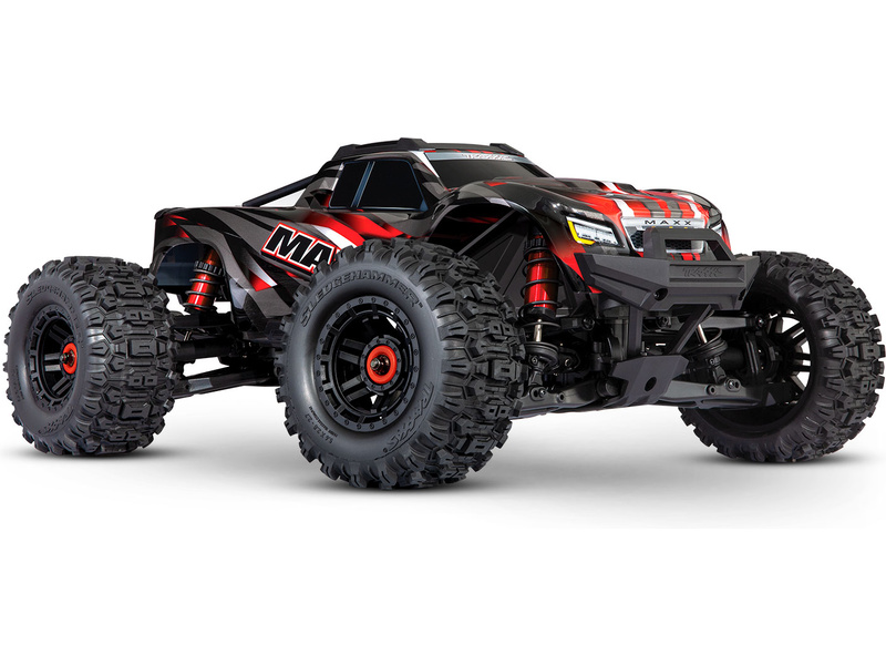Fotografie produktu: Traxxas Maxx 1:8 4WD RTR červený
