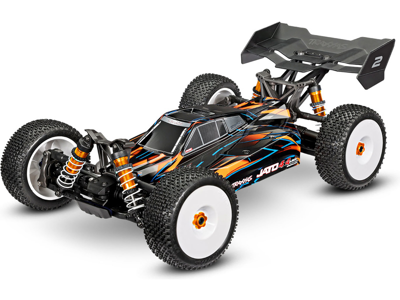 Fotografie produktu: Traxxas Jato 1:8 4WD VXL-4S RTR oranžové