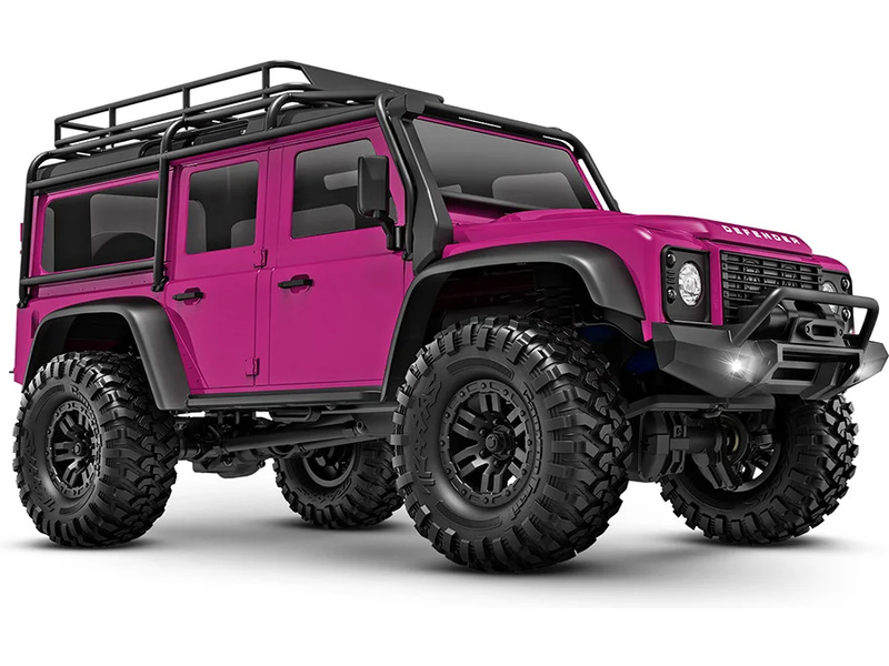 Fotografie produktu: Traxxas TRX-4M Land Rover Defender 1:18 RTR růžový