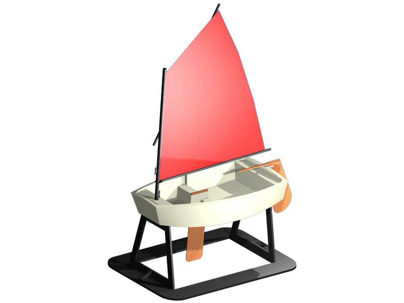 Fotografie produktu: Krick Modelltechnik Krick Optimist plachetnice 1:10 kit
