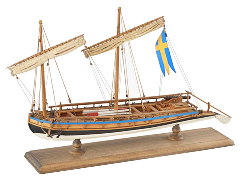 Fotografie produktu: AMATI Švédská válečná loď 1775 1:35 kit